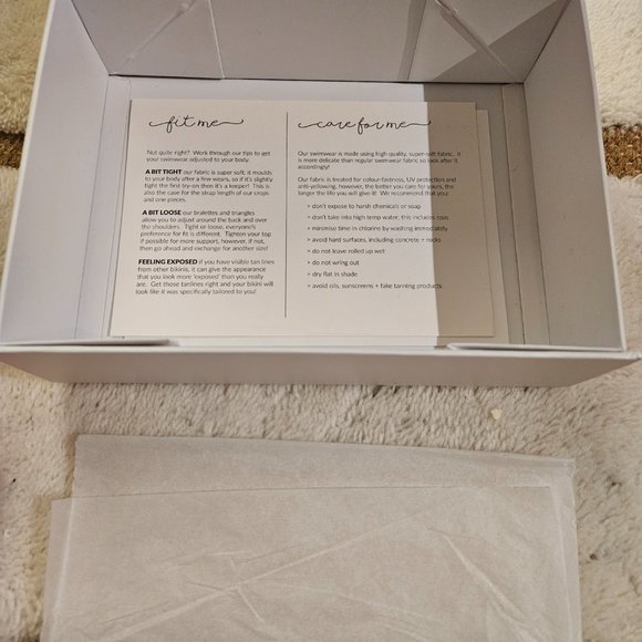 Brand new Ark Swimwear Red Bikini XS *UPDATED* - Picture 5 of 7